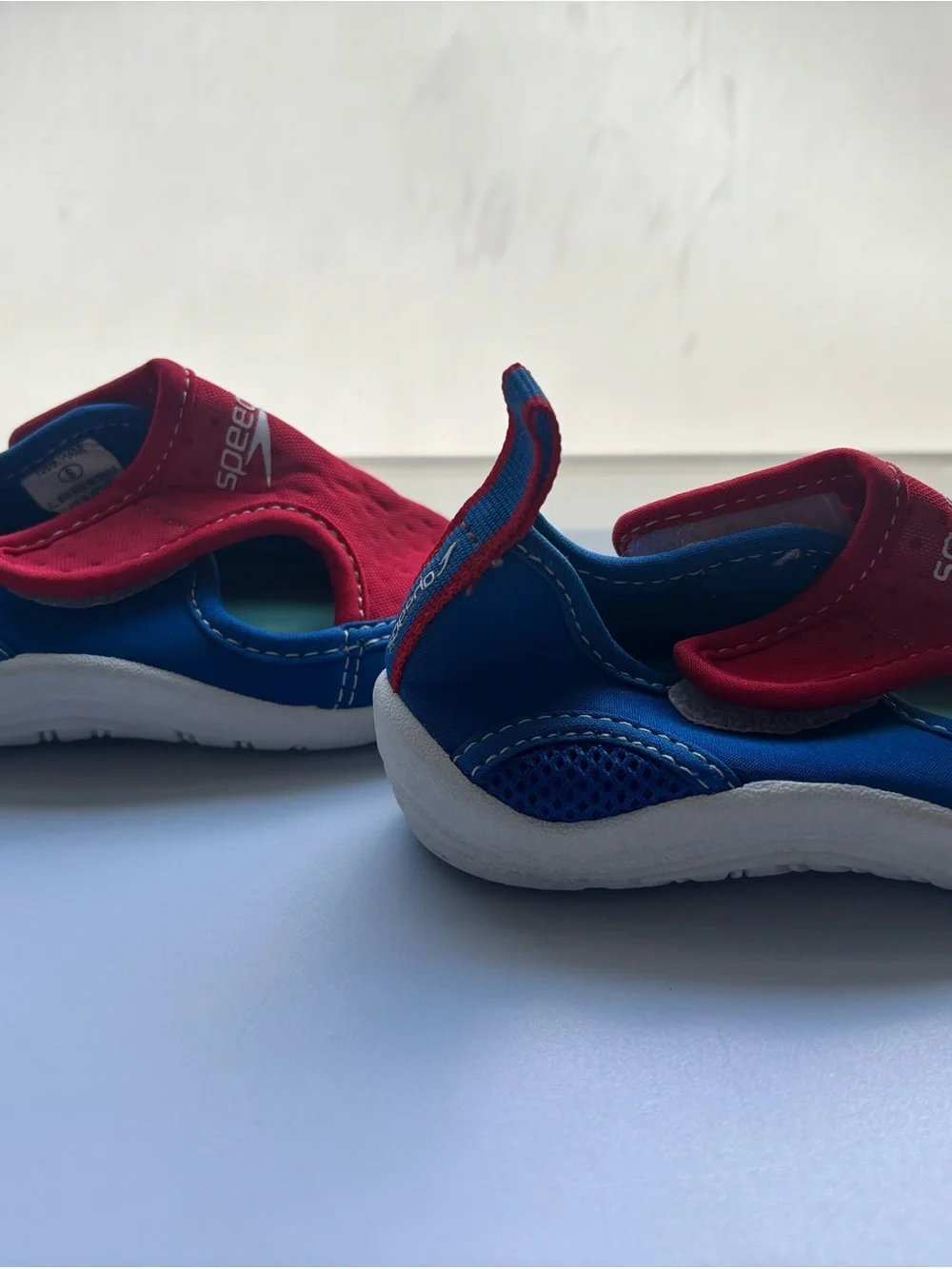 Speedo Kids Blue and Red Slip-On Water Shoes